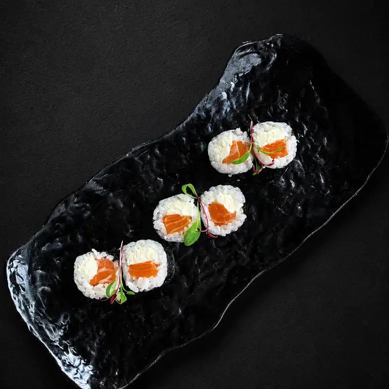 Salmon Cheese Maki at ENSO Japanese Fusion & Bar, Canggu, Bali