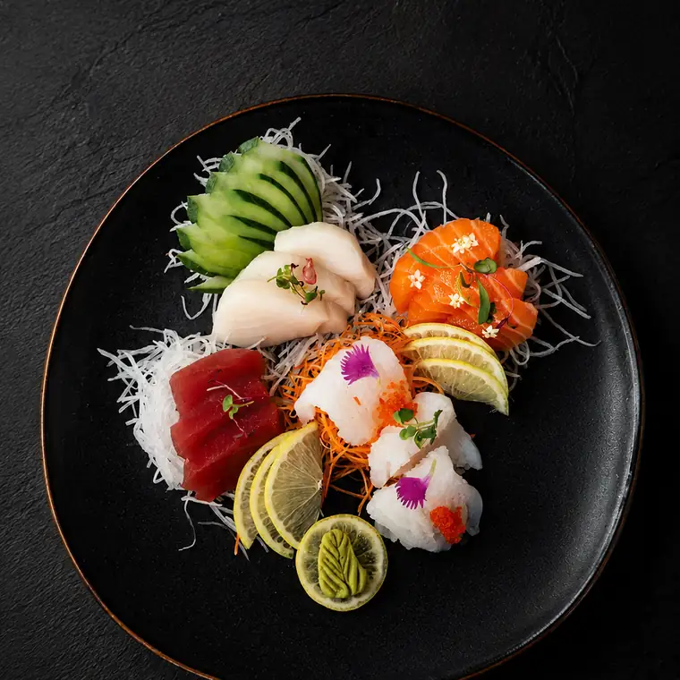 Sashimi Moriawase at ENSO Japanese Fusion & Bar, Canggu