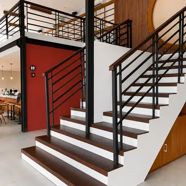 The stair to the second floor - ENSO Japanese Fusion & Bar, Jl. Tanah Barak No.19, Canggu, Bali
