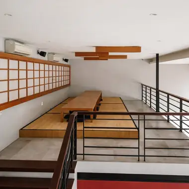 The tatami room, second floor - ENSO Japanese Fusion & Bar, Jl. Tanah Barak No.19, Canggu, Bali