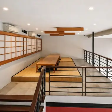 Tatami seating for groups - ENSO Japanese Fusion & Bar, Jl. Tanah Barak No.19, Canggu, Bali