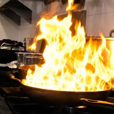 Wok fire - ENSO Japanese Fusion & Bar, Jl. Tanah Barak No.19, Canggu, Bali